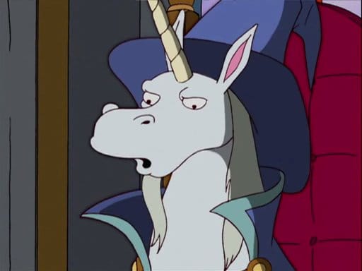 deathspank wizard unicorn demon